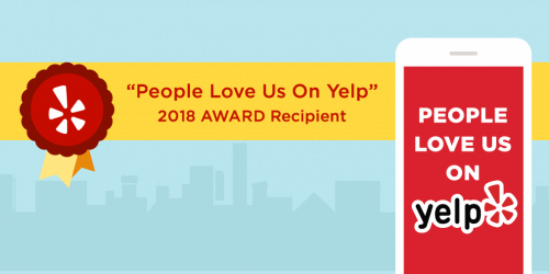 YELP 2018 House Cleaning Award